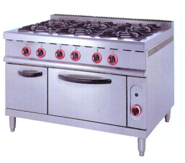 Cocina industrial. 4 fuegos con horno 1650€6 fuegos con horno 1990€